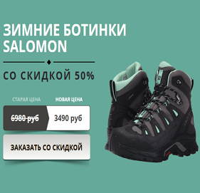 Зимние ботинки Salomon
